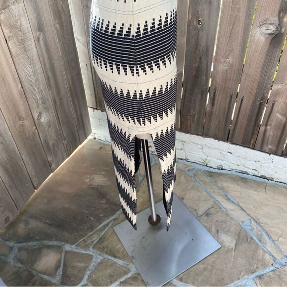 Mara Hoffman black and white cutout dress size 2 - Picture 9 of 15